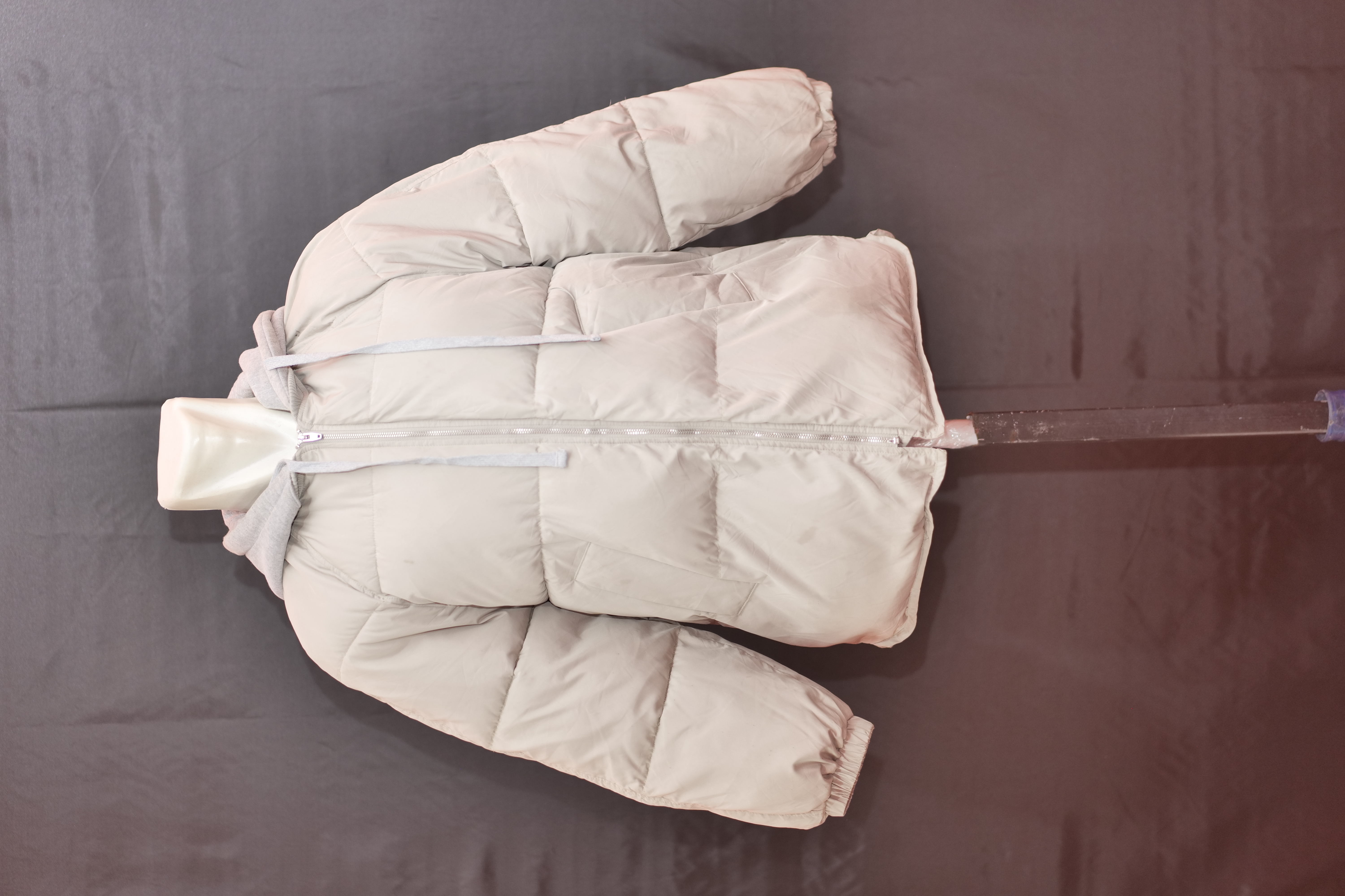 jaket Hoodie abu mixxo